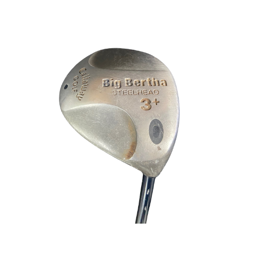 Callaway Big Bertha Steelhead 3 wood Graphite Shaft Stiff Flex - Second Hand
