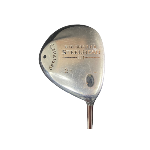 Callaway Big Bertha Steelhead 3 wood Graphite Shaft Extra Stiff - Second Hand
